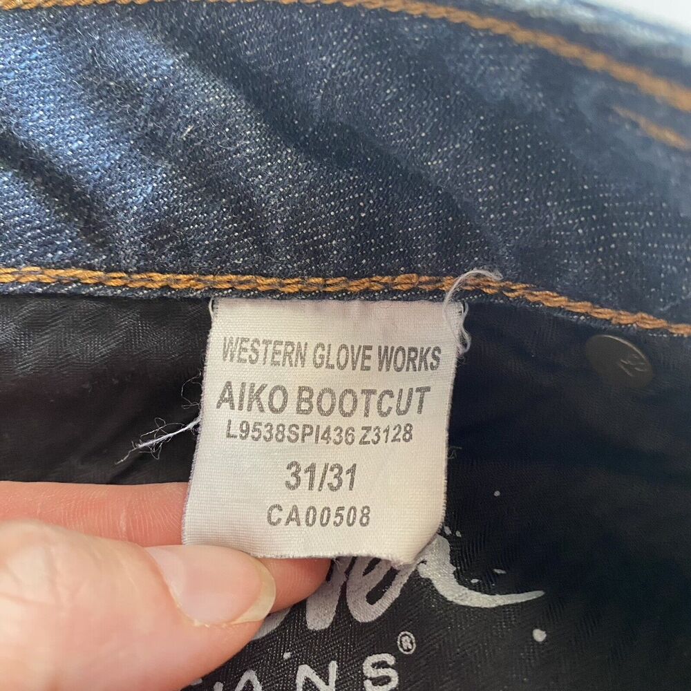 Silver Jeans Women's Straight Leg Jeans - Dark Blue - Picture 8 of 8